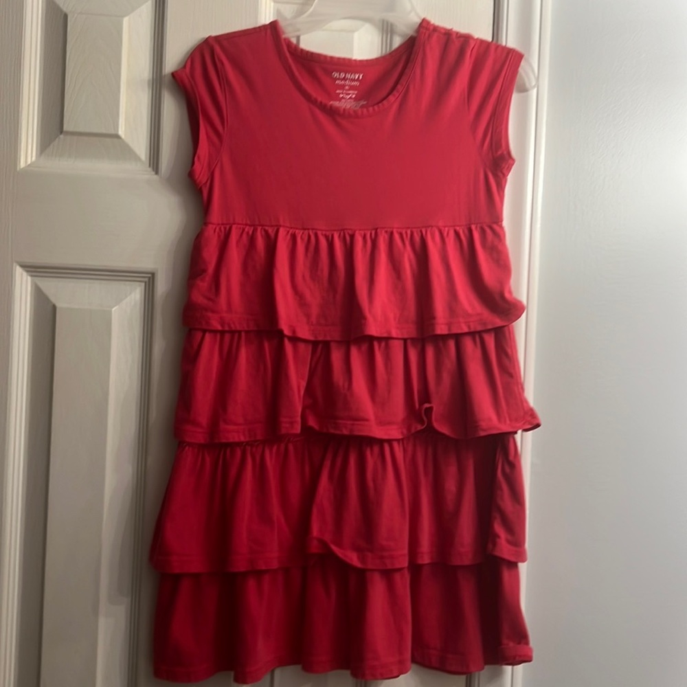 Girls old navy size M pink dress